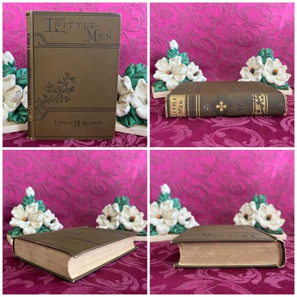 1904 Antique Book: Little Men (Illustrated) by Louisa M. Alcott. Lovely Book! - Picture 2 of 10